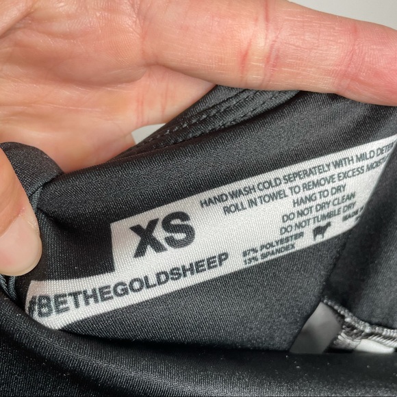 Goldsheep | Rose Champagne #roseallday Legging Black XS - Picture 7 of 8